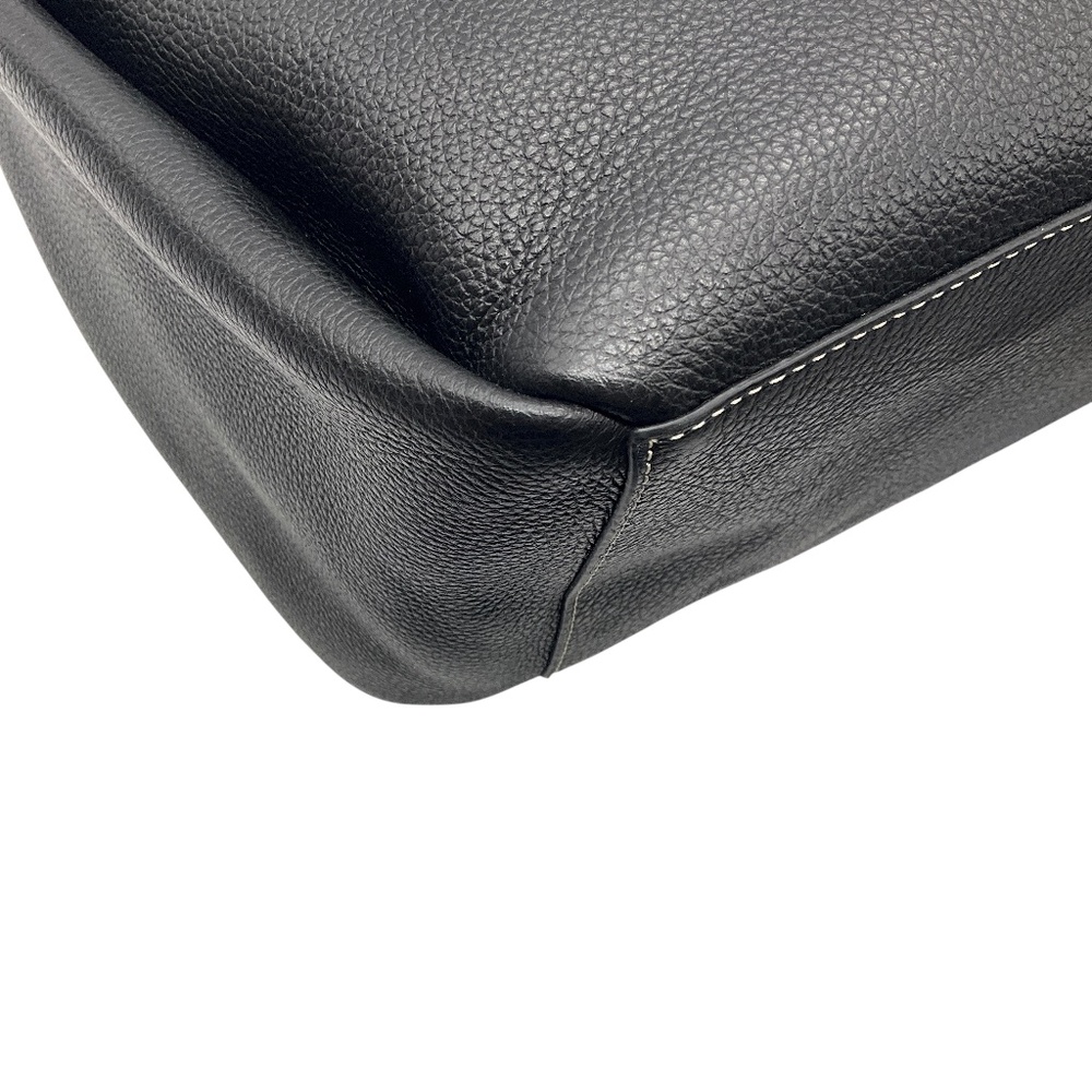 TOTEME BLACK GRAINED LEATHER BELT HOBO BAG - Picture 10 of 13